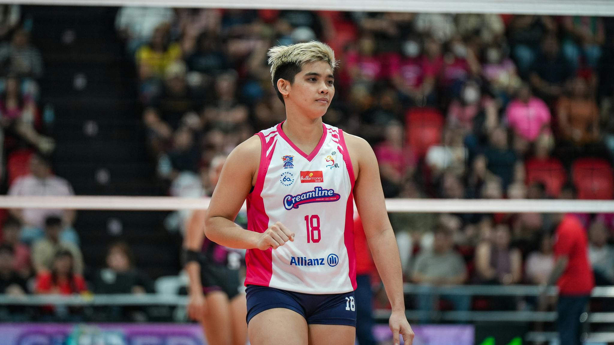 PVL: Tots Carlos downplays career-high performance, deflects credit to Creamline
